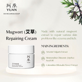 Yuan Mugwort Repairing Cream for itchy skin and eczema